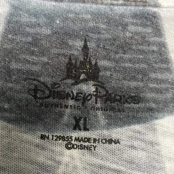 Disney Parks Mickey Mouse Shirt Women’s Size XL Gray Graphic Walt Disney World - Picture 2 of 4